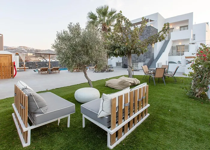 펜션 Santorini Garden Homes 메사리아